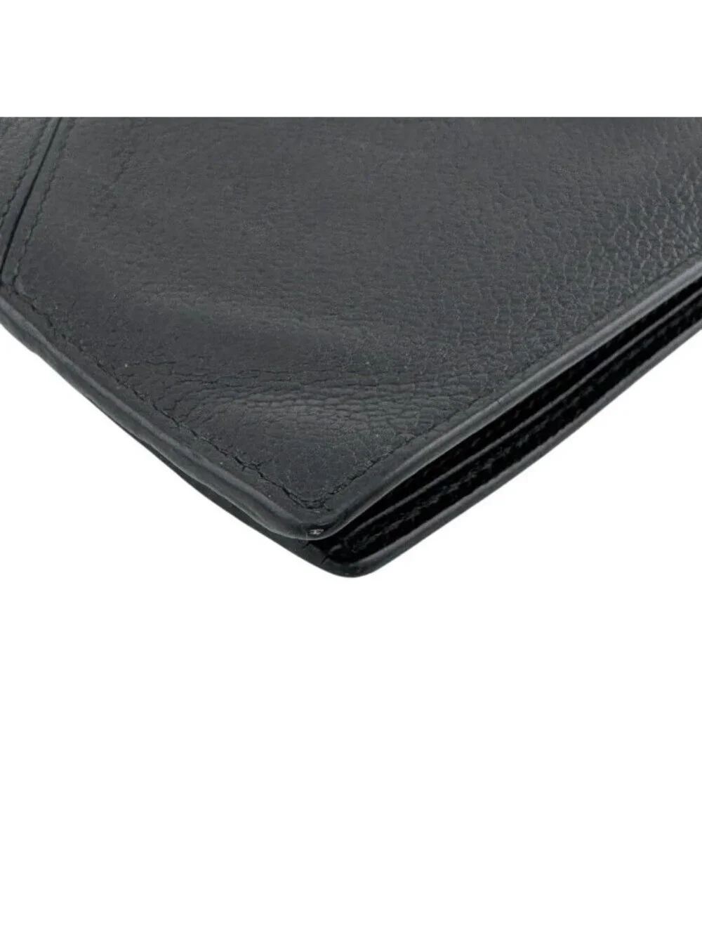 Prada Saffiano Leather Bifold Wallet Black